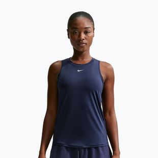 Dámské tréninkové tričko Nike One Classic Dri-Fit midnight navy/white