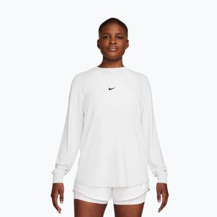 Dámské tréninkové triko Longsleeve Nike One Relaxed Dri-Fit white/black