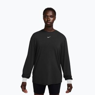 Dámský tréninkový longsleeve Nike One Relaxed Dri-Fit black/white
