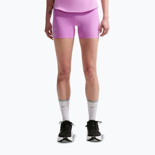 Dámské běžecké šortky Nike Swift High-Waisted 4" light magenta