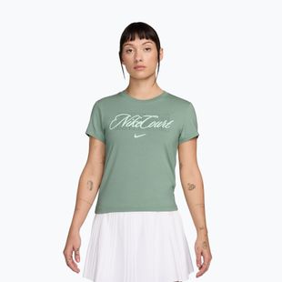 Dámské tenisové tričko Nike Court Heritage steam/barely green