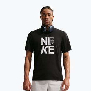 Pánské tréninkové tričko Nike Hyverse Dri-Fit Persian black/white