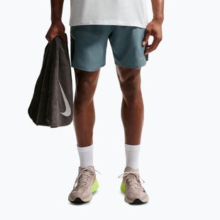 Pánské běžecké šortky Nike Miler Dri-Fit Brief Lined7" mineral slate