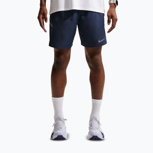 Pánské běžecké šortky Nike Miler Dri-Fit Brief Lined7" midnight navy