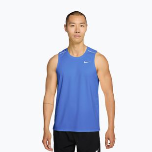Pánské běžecké tričko Nike Miler Dri-Fit royal pulse