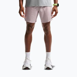 Pánské běžecké šortky Nike Stride Dri-Fit Brief-Lined 7" particle rose