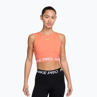 Dámský sportovní top Nike Pro Dri-Fit crimson bliss/white