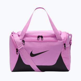 Tréninková taška Nike Brasilia Duffel Extra Small 24 l light magenta/black/black