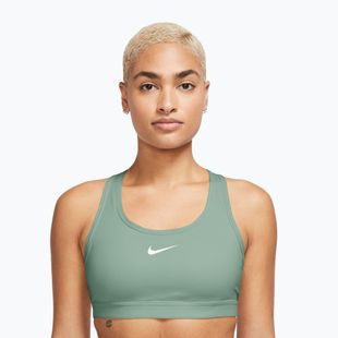 Tréninková podprsenka Nike Swoosh Medium Support steam/white
