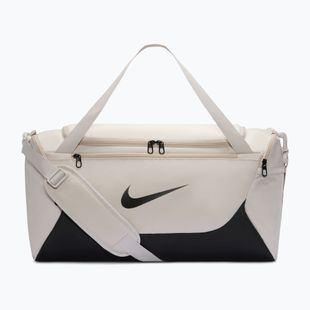 Tréninková taška Nike Brasilia Duffel Small 40 l light bone/black/black