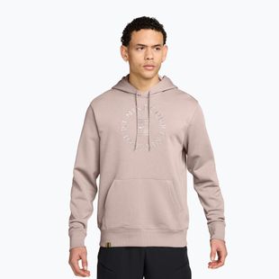 Pánská tenisová mikina Nike Court Dri-Fit Heritage French Terry Hoodie silt red