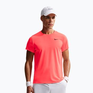 Pánské tenisové tričko Nike Court Dri-Fit Victory hot lava/black