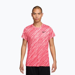 Pánské tenisové tričko Nike Court Dri-Fit Victory Print pink foam/black