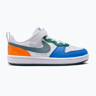 Dětské boty Nike Court Borough Low Recraft white/malachite/mineral slate