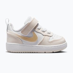 Dětské boty Nike Court Borough Low white/chalk/white/shimmer