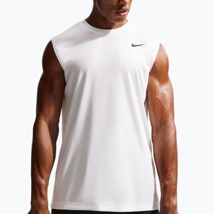 Pánské tréninkové tričko Nike Dri-FIT Sleeveless Training Top white/black