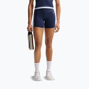 Dámské šortky Nike One High Waisted Biker 5" midnight navy/hydrogen blue/white
