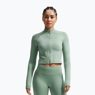 Dámská tréninková mikina Nike Pro Seamless Full Zip Top steam