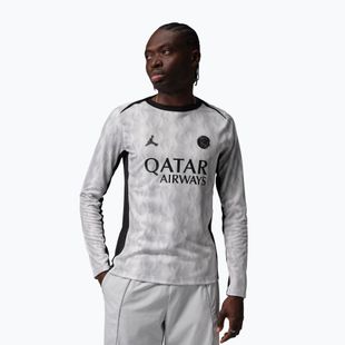 Pánský fotbalový dres Longsleeve Nike Paris Saint-Germain Academy Pro Warm SE medium grey/black/black