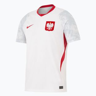 Pánské fotbalové tričko Nike Dri-Fit Poland Stadium Home 2026 white/field silver
