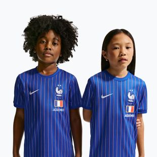 Dětské fotbalové tričko Nike France Pre-Match game royal/university red/white