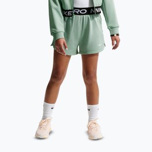 Dětské šortky Nike Pro Fleece Dri-Fit steam/steam/black/white