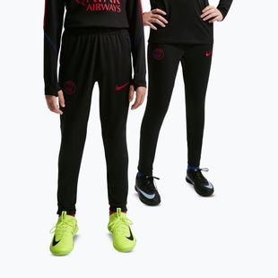 Dětské fotbalové kalhoty Nike Paris Saint-Germain Strike Dri-Fit black/global red/global red