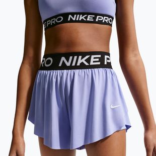 Dětské šortky Nike Pro Dri-Fit 2in1 light thistle/black/white