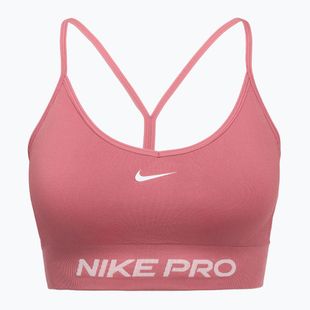 Tréninková podprsenka Nike Pro Seamless Light Support peony/white