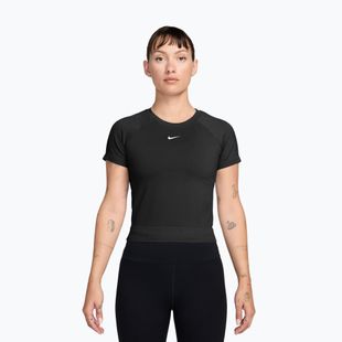 Dámské tréninkové tričko Nike Pro Seamless Dri-Fit black/white