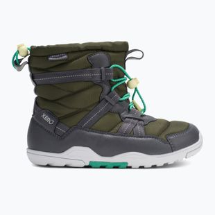 Dětské barefoot boty Xero Shoes Alpine Pull On army green
