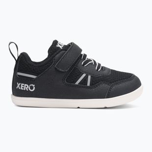 Dětské barefoot boty Xero Shoes Prio black/white