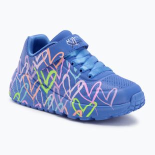 Dětské boty SKECHERS Uno Lite Love Levitate blue/multi