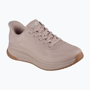 Dámské boty SKECHERS Bobs Squad 4 Staple Look beige