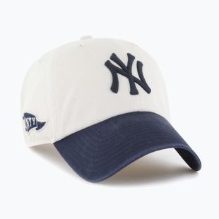 Kšiltovka 47 Brand MLB New York Yankees Grand Stand CLEAN UP bone