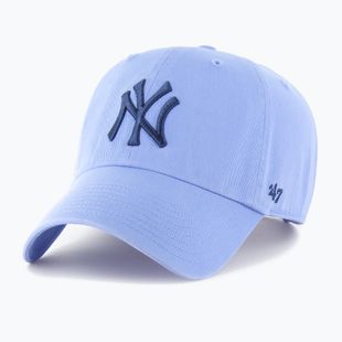 Kšiltovka 47 Brand MLB New York Yankees CLEAN UP flax blue