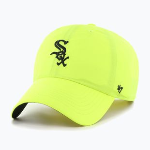 Kšiltovka 47 Brand MLB Chicago White Sox Brrr CLEAN UP neon yellow