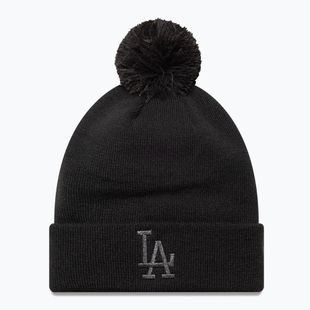 Dámská zimní čepice New Era Metallic Bobble Los Angeles Dodger blacks