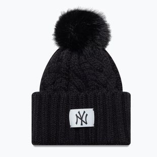 Dámská zimní čepice New Era Cable Wide New York Yankees black