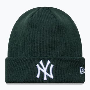 Zimní čepice New Era League Essential New York Yankees dark green/white