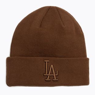 Zimní čepice New Era Essential Los Angeles Dodgers dark auburn/dark autumn