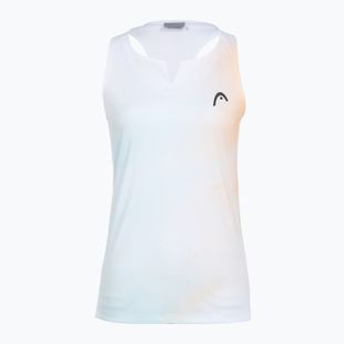 Dámské tenisové tričko HEAD Agility Tank Top apricot/print vision