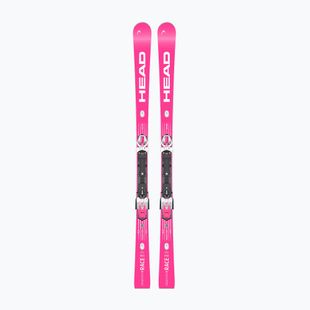 Sjezdové lyže HEAD WC Rebels e-Race Pro RP WCR 14 + vázání Freeflex 14 GW 75 Years pink
