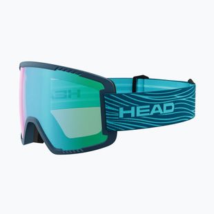 Lyžařské brýle HEAD Contex green/petrol