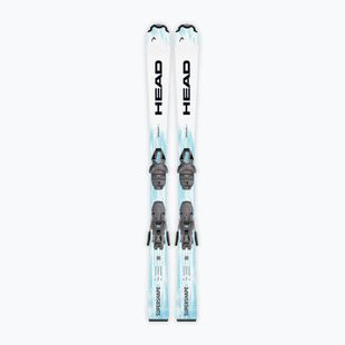Dětské sjezdové lyže + vázání HEAD Supershape JRS + Jrs 7.5 GW CA white/blue
