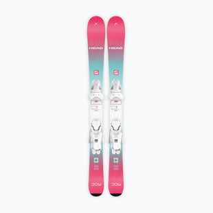 Dětské sjezdové lyže + vázání HEAD Joy Easy JRS + Jrs 4.5 GW CA mint/pink