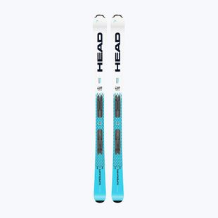 Dětské sjezdové lyže + vázání HEAD Supershape Team Easy JRS + Jrs 7.5 GW CA blue/white
