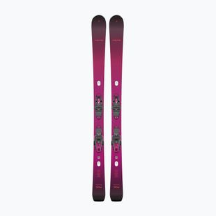 Dámské sjezdové lyže + vázání HEAD e-Total Joy SW SLR BB Joy Pro + Protector SLR 11 GW aubergine/red