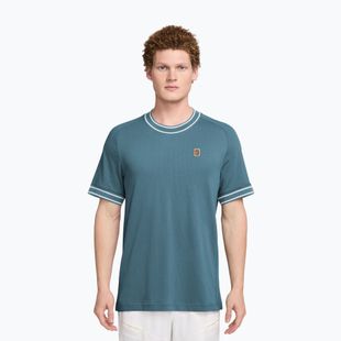 Pánské tenisové tričko Nike Court Heritage smokey blue