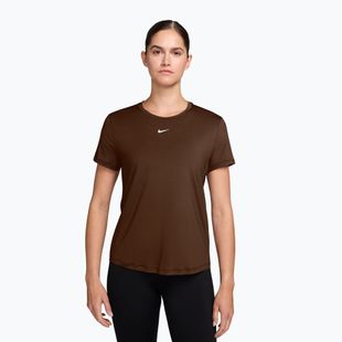 Dámské tričko Nike One Classic Dri-Fit SS cacao wow/white